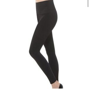 Spanx Shaping Leggings Stretch L Compressive Black